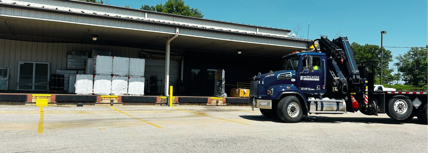 New Castle Building Products Baltimore, MD exterior truck