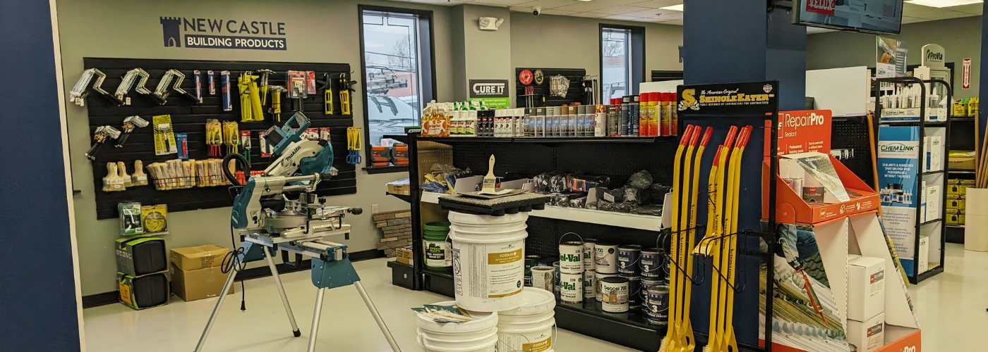 New Castle Building Products Bensalem, PA location interior