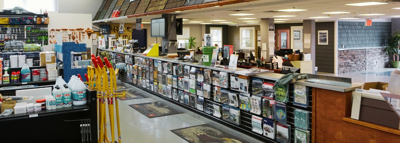 New Castle Building Products Hicksville, NY location interior