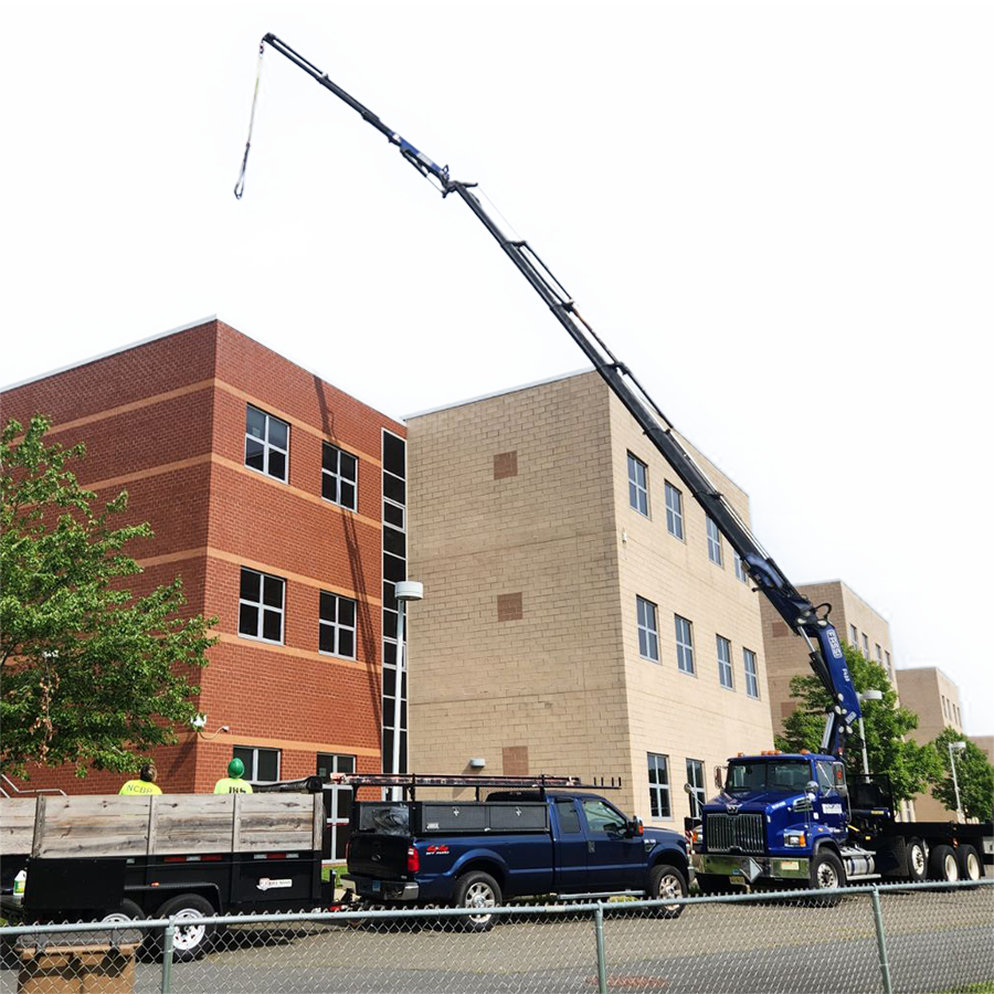 NCBP truck and crane