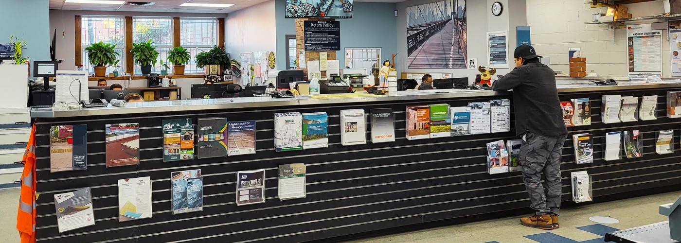 New Castle Building Products Long Island City, NY location interior
